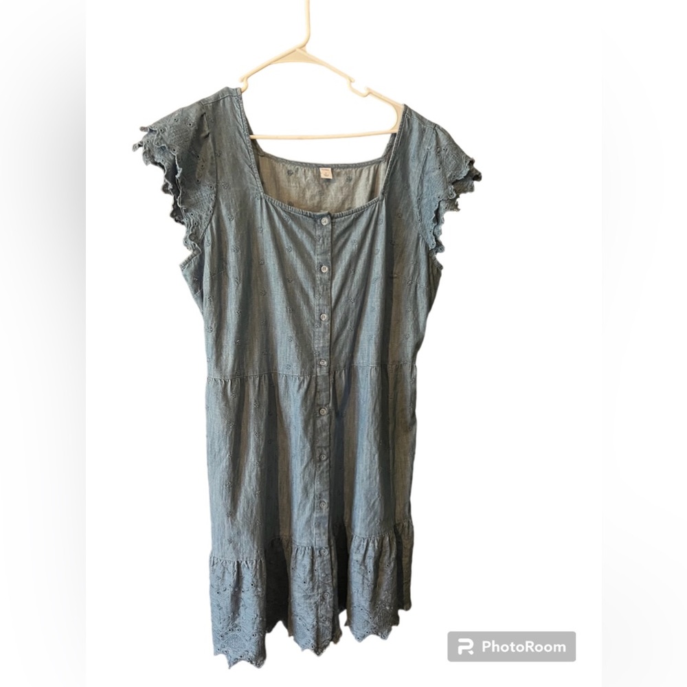 Old Navy Denim Dress XL